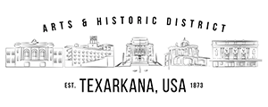 Texarkana, USA Arts & Historic District Logo